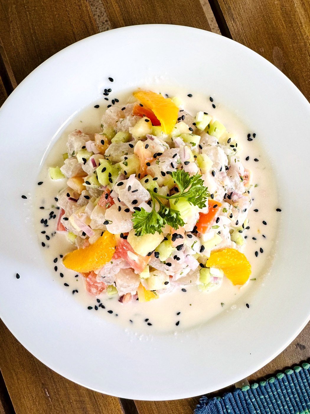 Fresh seafood